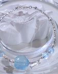 Aquamarine bracelet