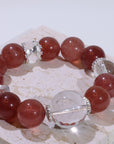 Strawberry Quartz Bracelet