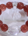 Strawberry Quartz Bracelet