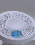 Aquamarine bracelet - Dou_Crystal jewelry