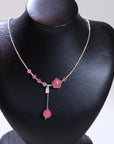 Rhodonite necklace