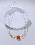 Beeswax necklace