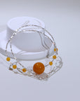 Beeswax necklace