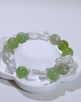 green lepidolite Bracelet