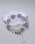 Amethyst bracelet
