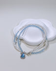 Aquamarine necklace