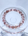 Pink lepidolite Bracelet - Dou_Crystal jewelry