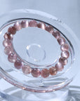 Pink lepidolite Bracelet - Dou_Crystal jewelry