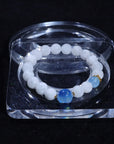 White garden Bracelet - Dou_Crystal jewelry