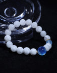 White garden Bracelet - Dou_Crystal jewelry