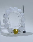 White garden Bracelet - Dou_Crystal jewelry