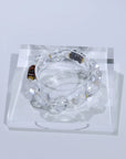 Clear Quartz Bracelet - Dou_Crystal jewelry