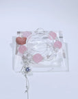 Rose Quartz Bracelet - Dou_Crystal jewelry