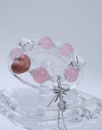 Rose Quartz Bracelet - Dou_Crystal jewelry