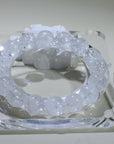 white garden Bracelet - Dou_Crystal jewelry