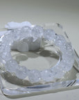 white garden Bracelet - Dou_Crystal jewelry