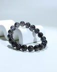 Black rutile Bracelet - Dou_Crystal jewelry