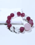 Rose Quartz Bracelet - Dou_Crystal jewelry