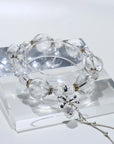 Clear Quartz Bracelet - Dou_Crystal jewelry