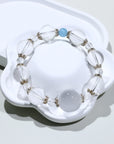 Clear Quartz Bracelet - Dou_Crystal jewelry