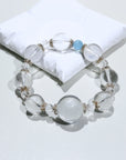 Clear Quartz Bracelet - Dou_Crystal jewelry