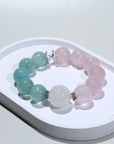 Rose Quartz Bracelet - Dou_Crystal jewelry