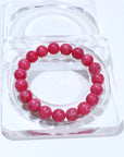 Rhodonite Crystal Bracelet