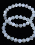 white Moonstone Crystal Bracelet