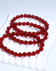 Red agate Crystal Bracelet