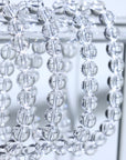 AA Clear Quartz Crystal Bracelet