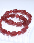 strawberry quartz pixiu Crystal Bracelet