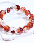 Fire Quartz Crystal Bracelet