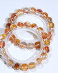 Fire quartz Crystal Bracelet