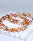 Fire quartz Crystal Bracelet