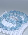 Aquamarine Crystal Bracelet