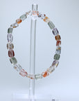 Rutile Colorful free form Crystal Bracelet