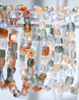 Rutile Colorful free form Crystal Bracelet