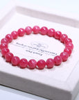 Rhodonite Crystal Bracelet