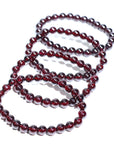 Garnet Crystal Bracelet
