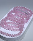 Pink Morganite Crystal Bracelet