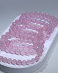 Pink Morganite Crystal Bracelet