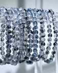 Blue rutile Crystal Bracelet