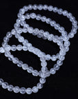 White Rutile Crystal Bracelet