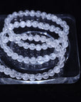 White Rutile Crystal Bracelet