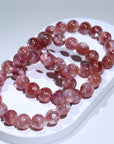 Pink Emerald Crystal Bracelet
