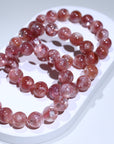 Pink Emerald Crystal Bracelet