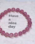 Rose Quartz Crystal Bracelet