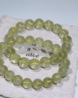 Libyan Desert Glass Crystal Bracelet