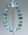 Green Aquamarine Crystal Bracelet
