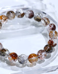 Fire Quartz Crystal Bracelet